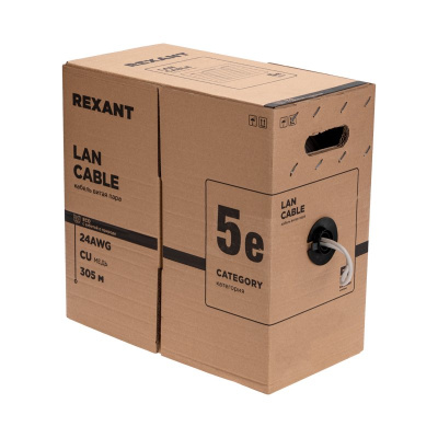 Rexant 01-0045-R Кабель витая пара 1