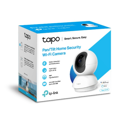 TP-Link TAPO C210 Умная домашняя поворотная Wi‑Fi камера 2