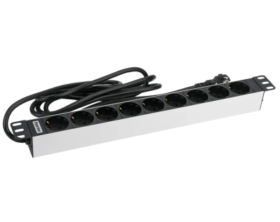 Hyperline SHT19-9SH-2.5EU Блок розеток 1