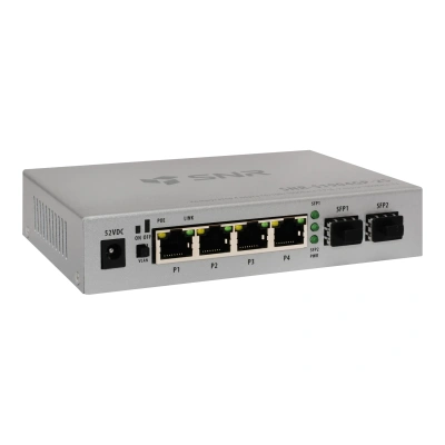 SNR SNR-S1904GP-2S Неуправляемый POE коммутатор 1