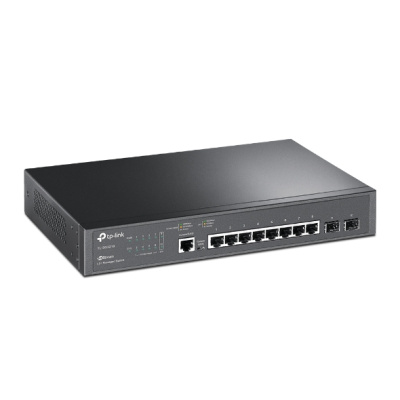 TP-Link TL-SG3210 JetStream 8‑портовый гигабитный управляемый коммутатор уровня 2+ с 2 SFP‑слотами 1