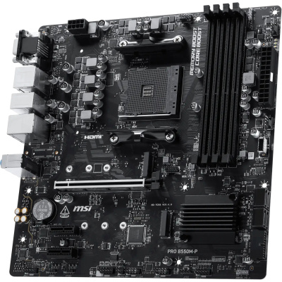 MSI PRO B550M-P Материнская плата 2