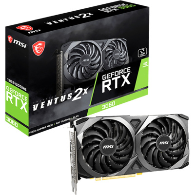 MSI GEFORCE RTX 3060 VENTUS 2X 12G Видеокарта 4