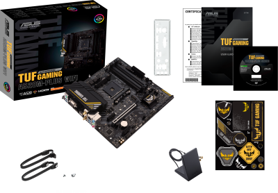 ASUS TUF GAMING A520M-PLUS WIFI Материнская плата 90MB17F0-M0EAY0  3