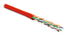 Hyperline UUTP4-C5E-P24-IN-LSZH-RD-100 Кабель витая пара