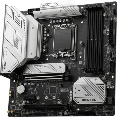 MSI MAG B760M MORTAR WIFI Материнская плата 1