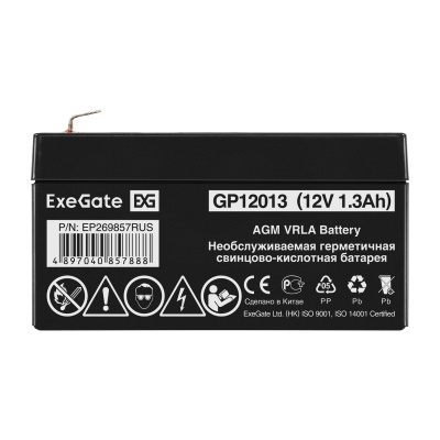 Exegate GP12013/EXG12013 EP269857RUS Аккумуляторная батарея 1