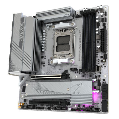 Gigabyte B650M A ELITE AX ICE Материнская плата 2