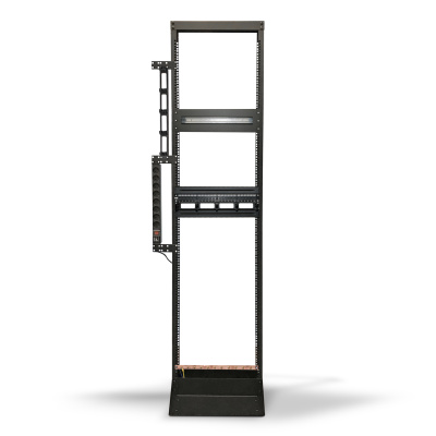 Hyperline ORL1-42-RAL9005 Открытая стойка 5