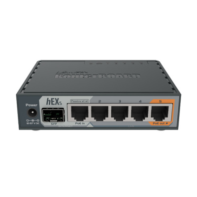MikroTik hEX S (RB760IGS) Маршрутизатор