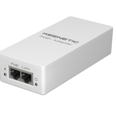 Keenetic PoE+ Adapter KN-4510 Гигабитный адаптер питания PoE+ 1