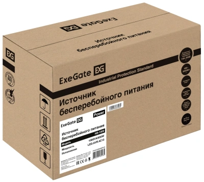 ExeGate Power NB-1000.LED.AVR.4C13 EX299490RUS ИБП 8