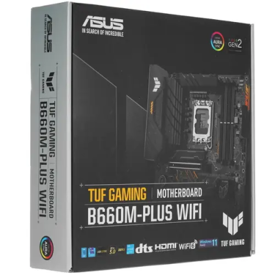 ASUS TUF GAMING B660M-PLUS WIFI Материнская плата 90MB1AZ0-M1EAY0  5