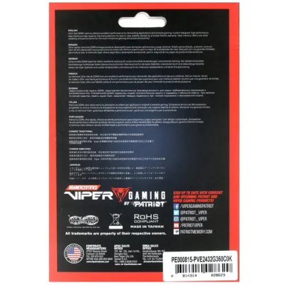 Patriot Viper Elite II 32GB Модуль памяти PVE2432G360C0K 3