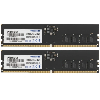 Patriot Signature Line PSD532G5600K Оперативная память