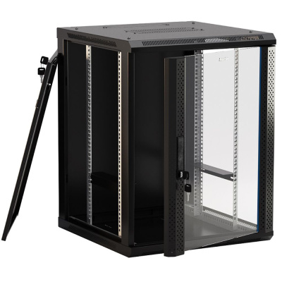 Hyperline TWB-1545-GP-RAL9004 Телекоммуникационный шкаф 1