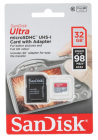 SanDisk microSDHC 32 ГБ SDSQQNR-032G-GN6IA Карта памяти 