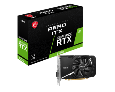 MSI RTX 3050 AERO ITX 8G V1 Видеокарта 4