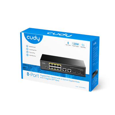 Cudy GS1010PS2 Коммутатор 2