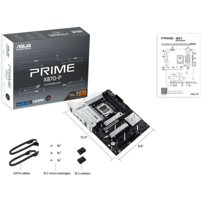 ASUS PRIME X870-P AM5 90MB1IT0-M0EAY0 Материнская плата 9