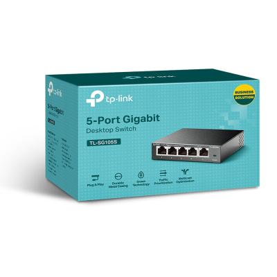 TP-Link TL-SG105S Коммутатор неуправляемый 3
