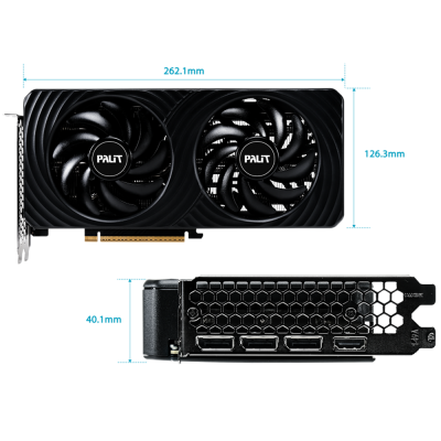 Palit RTX5060 DUAL 8GB GDDR7 NE75060019P1-GB2063D Видеокарта 11