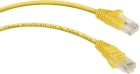 Cabeus PC-UTP-RJ45-Cat.5e-0.3m-YL Патч-корд U/UTP