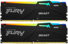 Kingston FURY Beast Black RGB 32GB Память оперативная KF556C40BBAK2-32
