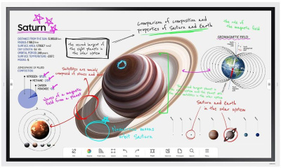 Samsung WM65B Flip Chart Pro 65" LH65WMBWBGCXCI Панель 