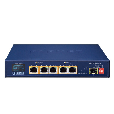 PLANET BSP-115HP-5A 5-портовый гибридный коммутатор 2