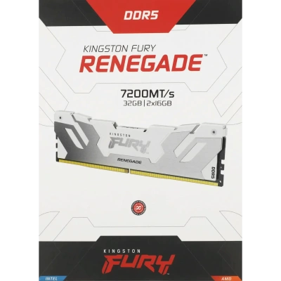 Kingston FURY Renegade White XMP KF572C38RWK2-32 Память оперативная 1
