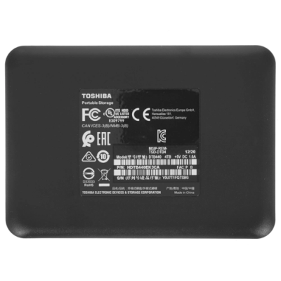 Toshiba HDTB440EK3CA Внешний HDD 1