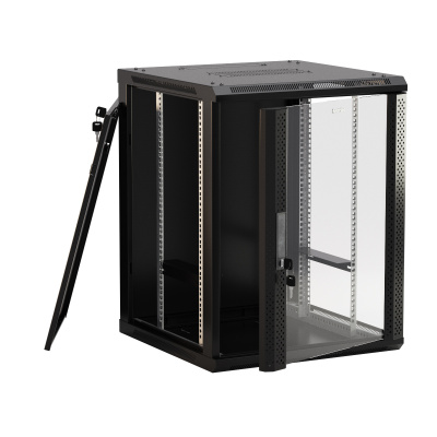 Hyperline TWB-FC-2266-GP-RAL9004 Шкаф настенный 2