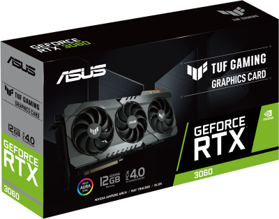 ASUS TUF-RTX3060-O12G-V2-GAMING Видеокарта 90YV0GC0-M0NA10 8