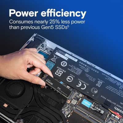 Crucial P510 1TB CT1000P510SSD8 Твердотельный накопитель SSD 3