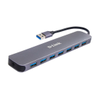 D-Link DUB-1370/B2A (B1A) Концентратор с 7 портами USB 3.0 (1 порт с поддержкой режима быстрой зарядки) 