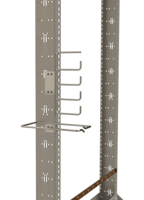 Hyperline ORL1-32-RAL7035 Открытая стойка 1
