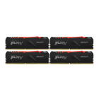 Kingston FURY Beast RGB KF432C16BBAK4/128 Память оперативная/ Kingston 128GB 
