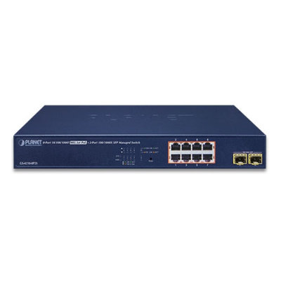 Planet GS-4210-8P2S Коммутатор  1