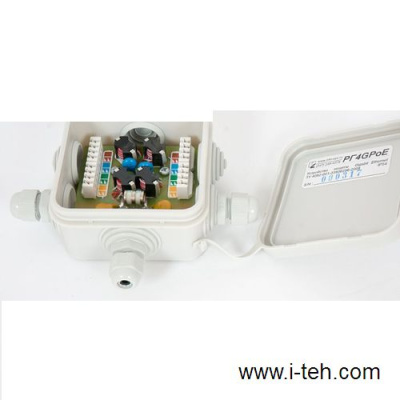Info-Sys РГ4GPoE IP54 Грозозащита Ethernet POE 1