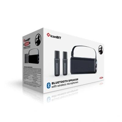 iconBIT K1000B TRS240 Переносная караоке система 3
