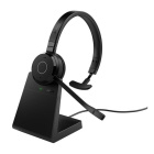  Jabra Evolve 65 TE, Link 390a MS Mono Stand Беспроводная гарнитура