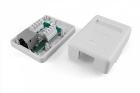 Hyperline SB1-1-8P8C-C5e-SH-WH Розетка компьютерная