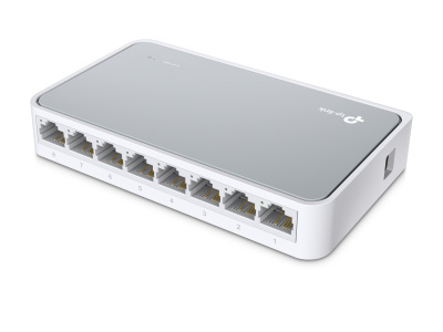 TP-Link TL-SF1008D 8-портовый настольный коммутатор 10/100 Мбит/с 3