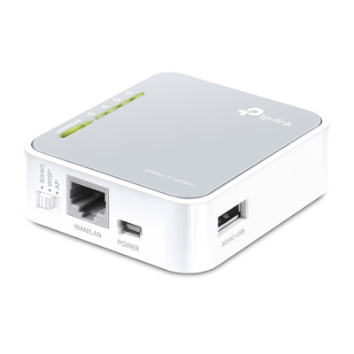 TP-Link TL-MR3020 N300 3G/4G Портативный Wi-Fi роутер с сим картой 3G и 4G 1
