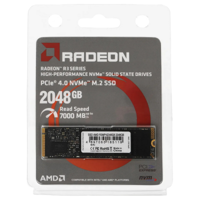 AMD Radeon R3MP42048G8 Твердотельный накопитель SSD 2