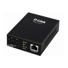 D-Link DMC-G10SC/A1A Медиаконвертер с 1 портом 100/1000Base-T и 1 портом 1000Base-LX с разъемом SC для одномодового оптического кабеля (до 10 км)