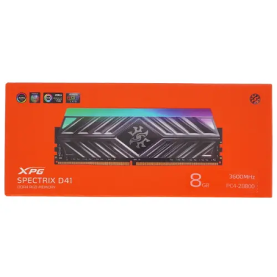 ADATA XPG SPECTRIX D41 RGB 8GB Модуль памяти AX4U36008G18I-ST41 3