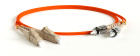 Hyperline FC-D2-62-LC/PR-ST/PR-H-5M-LSZH-OR Патч-корд волоконно-оптический