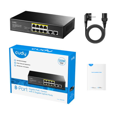 Cudy GS1010P Коммутатор 4